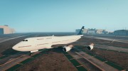 Saudi Airline Plane для GTA 5 миниатюра 1