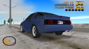 Mitsubishi Starion ESI-R 1986 для GTA 3 миниатюра 3