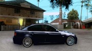 BMW M3 E90 Sedan 2009 для GTA San Andreas миниатюра 5