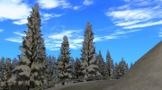 Зимняя трасса для GTA San Andreas миниатюра 3