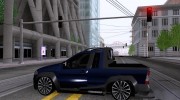Fiat Strada для GTA San Andreas миниатюра 2
