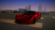 Hennessey Venom GT Spyder для GTA Vice City миниатюра 1