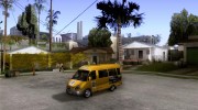Газель Такси для GTA San Andreas миниатюра 1