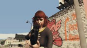 Skin HD Custom Girl (GTA Online DLC) for GTA San Andreas miniature 4