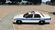 Ford Crown Victoria Croatian Police Unit para GTA 4 miniatura 2
