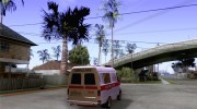 ГАЗель 2705 BAKU AMBULANS para GTA San Andreas miniatura 4