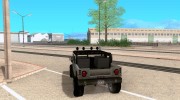 Hummer Civilian Vehicle 1986 для GTA San Andreas миниатюра 3