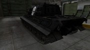 Темная шкурка Jagdtiger для World Of Tanks миниатюра 3
