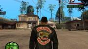 Куртка Hells Angels для GTA San Andreas миниатюра 1