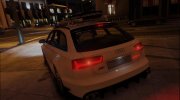 2017 Audi RS6 Avant для GTA 5 миниатюра 3