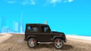 Land Rover Defender para GTA San Andreas miniatura 5