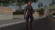 Mass Effect 3 Ashley Williams Ashes DLC Armor для GTA San Andreas миниатюра 3