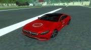 Mercedes-Benz S63 AMG Coupe v1 для GTA San Andreas миниатюра 6