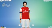 Форма футбольного клуба Arsenal для Sims 4 миниатюра 2