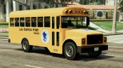 Classic school bus para GTA 5 miniatura 4