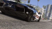 Lamborghini Reventón Hot Pursuit Police AUTOVISTA 5.0 для GTA 5 миниатюра 15
