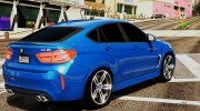 BMW X6M F16 Final para GTA 5 miniatura 2