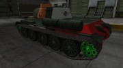 Качественный скин для T-34-1 для World Of Tanks миниатюра 3