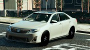 Toyota Camry 2013 для GTA 5 миниатюра 1