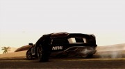 Lamborghini Aventador LP 700-4 Police для GTA San Andreas миниатюра 6