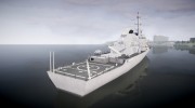 US Navy Destroyer Arleigh Burke для GTA 4 миниатюра 3