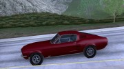 Ford Mustang Fastback 1967 для GTA San Andreas миниатюра 2