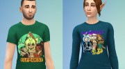 ElfQuest Tops Set para Sims 4 miniatura 3