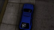 Ford Sierra Stanced для GTA San Andreas миниатюра 3