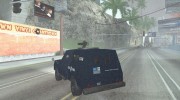 Armored Federal Police para GTA San Andreas miniatura 3