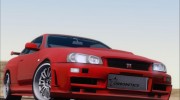 Nissan Skyline R34 para GTA San Andreas miniatura 5