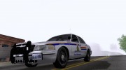 Ford Crown Victoria Royal Canadian Mounted Polic para GTA San Andreas miniatura 2