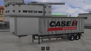 Case IH Curtain Trailer para Euro Truck Simulator 2 miniatura 3