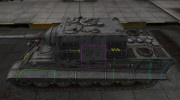 Контурные зоны пробития 8.8 cm Pak 43 JagdTiger for World Of Tanks miniature 2