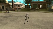 TrollFace skin для GTA San Andreas миниатюра 3