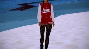 Supreme Shirt Girl para GTA San Andreas miniatura 5