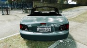 Mazda MX-5 Miata для GTA 4 миниатюра 4