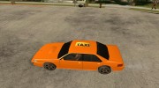 Taxi Sultan para GTA San Andreas miniatura 2