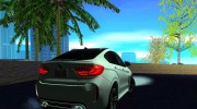 BMW X6M 2015 для GTA San Andreas миниатюра 8