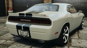 Dodge Challenger SRT8 392 2012 для GTA 4 миниатюра 3