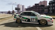 Subaru Impreza WRX STI N12 для GTA 4 миниатюра 5