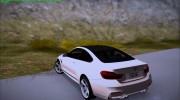 BMW M4 2015 для GTA San Andreas миниатюра 3