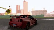 Nissan Skyline GT-R34 V-Spec для GTA San Andreas миниатюра 4