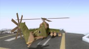 Вертолет из Conflict Global Shtorm для GTA San Andreas миниатюра 4