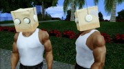 Bot Fan Mask From The Sims 3 для GTA San Andreas миниатюра 1