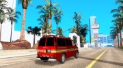 Chevrolet Express Special Operations Command для GTA San Andreas миниатюра 3