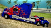 Western Star Optimus Prime для GTA San Andreas миниатюра 4