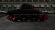 Черно-красные зоны пробития M4 Sherman for World Of Tanks miniature 5