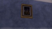 Новые картины в доме Карла for GTA San Andreas miniature 3