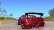 Nissan Skyline GT-R34 for GTA San Andreas miniature 3