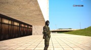 MGSV Ground Zero MSF Soldier para GTA San Andreas miniatura 4